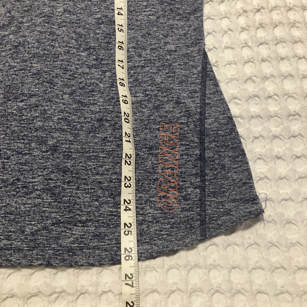 Syracuse University Women's Nike Dri-Fit Element 1/4‎ Zip Top Navy Heathered Sm - Picture 4 of 8